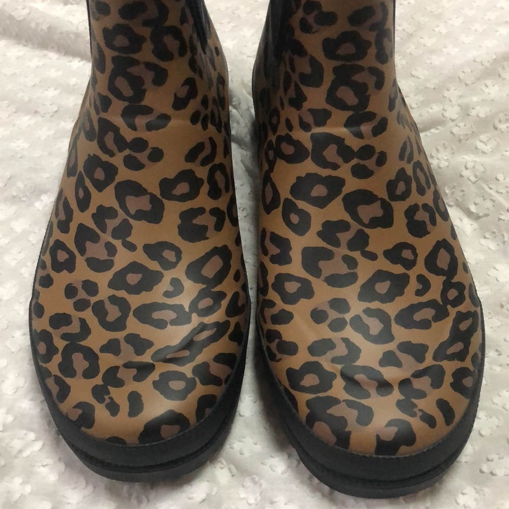 Tretorn Lina 2 Rain Boot Leopard Animal Print - Picture 9 of 10